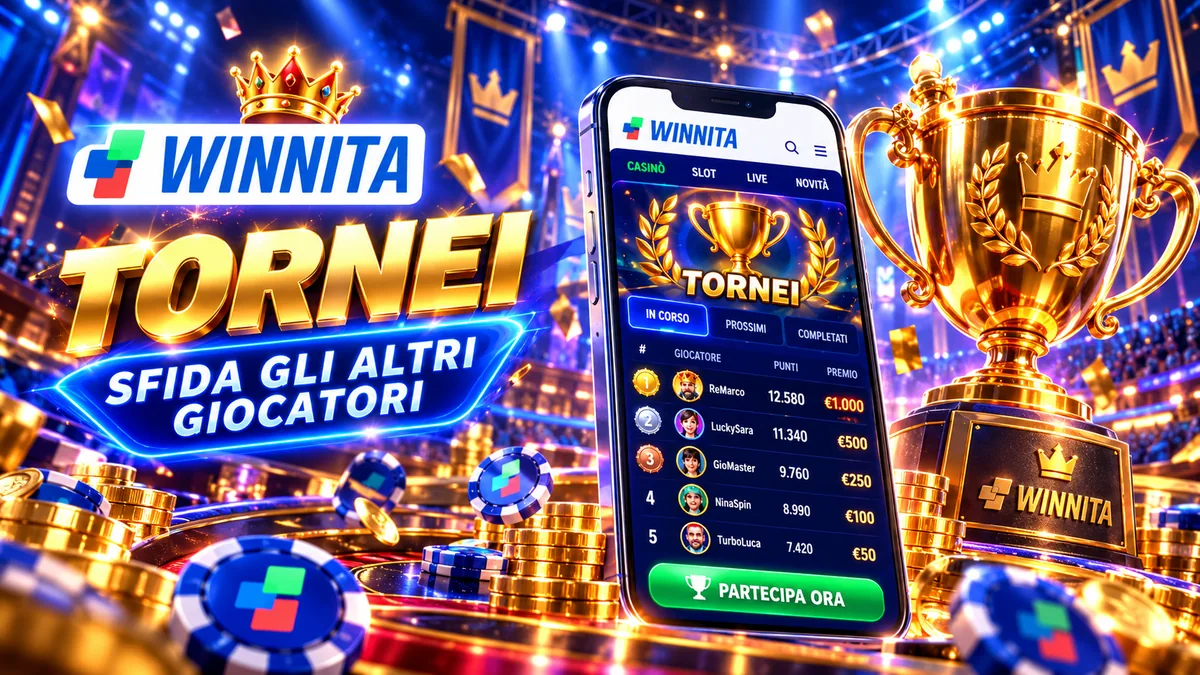 Tournaments — Winnita Casino Italia